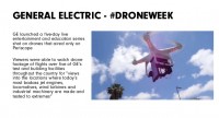 GE #Droneweek Returns, Demonstrates a special aspect Of Periscope