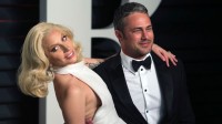 woman Gaga Takes Polar Plunge In Chicago With Taylor Kinney For unique Olympics