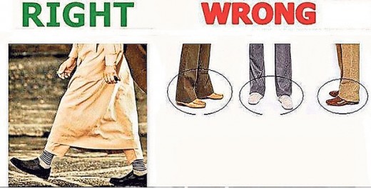 Ankle-size Hems For neatly-Dressed Muslim men