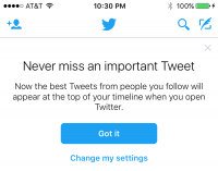 Twitter’s algorithmic timeline now fully rolled out, few decide-outs suggested