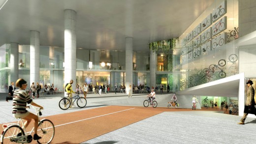 This New office could have a whole bunch Of spaces For Bikes–however None For fuel automobiles