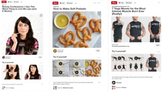 manufacturers can now pin how-to courses on Pinterest, but not as advertisements