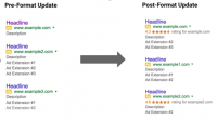 Google changes affect of ad formats in ad Rank