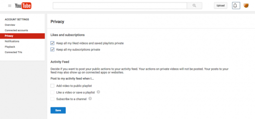 How to Adjust Your YouTube Privacy Settings