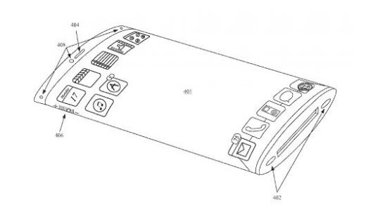 Apple Wrap-around Screen Patent Would Lengthen Viewable Search Results