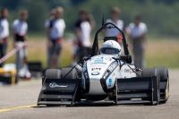 Electric race car sets an acceleration world record