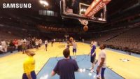 Twitter peeks at 360-degree video with Samsung campaign for NBA Finals