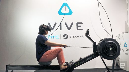 VR rowing turns a workout into a vacation