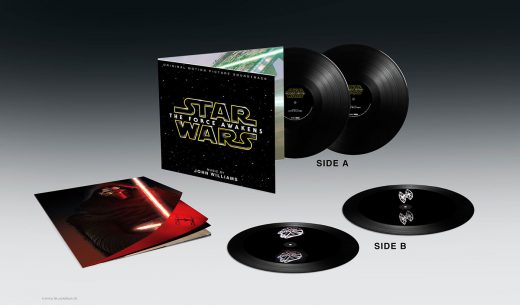 ‘The Force Awakens’ soundtrack vinyl is etched with holograms