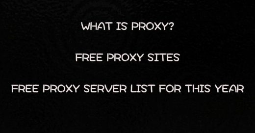 50 Best Free Proxy Sites: Free Proxy Server List – July 2016