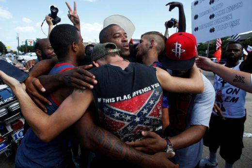 In Dallas, Police Lives Are Mourned But Rage Continues to Boil Over