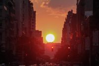 Manhattanhenge Returns to Light Up New York City’s Streets For the Last Time This Year