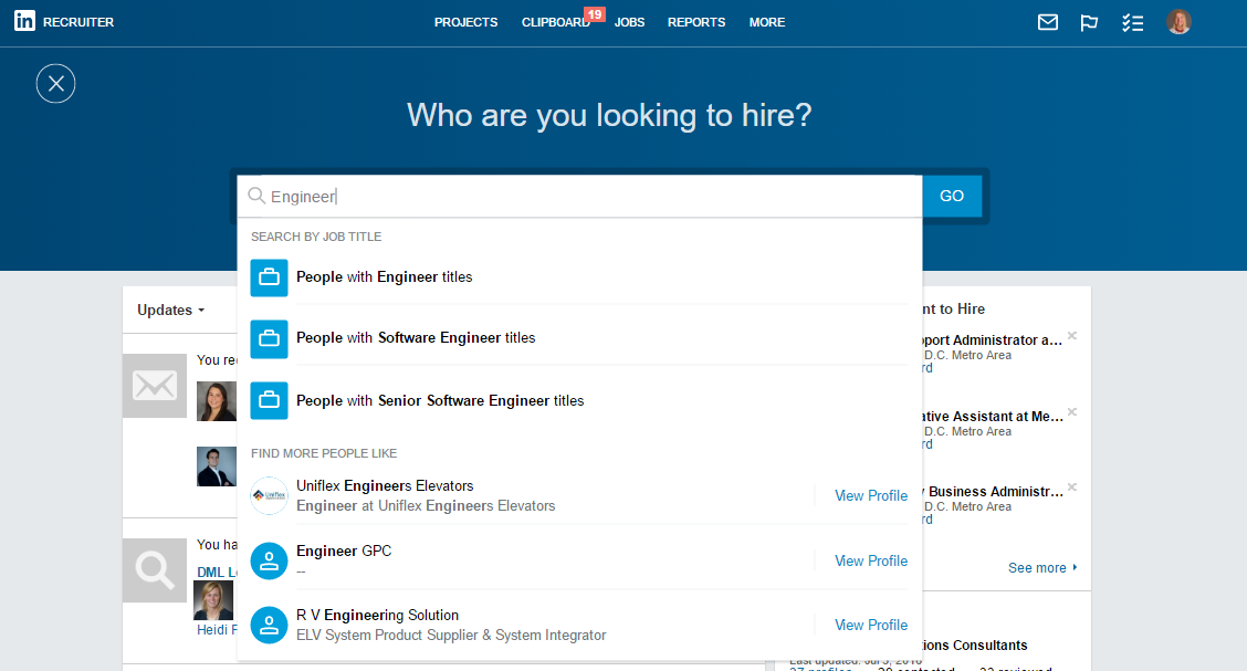 Open to new opportunities feature on linkedin devicedaily