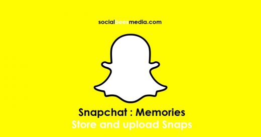 A New Way To Store And Upload Snaps With Snapchat Memories