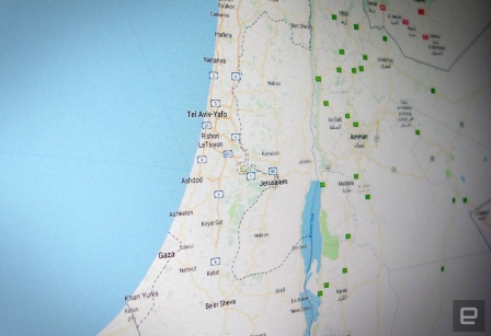 Google explains why Palestine isn't labeled in Maps