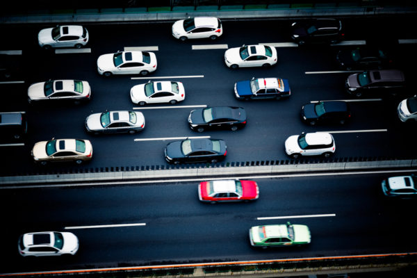 Highway ban squeezes lanes for China’s self-driving car industry - traffic at night, shanghai china.