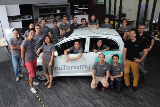 NuTonomy autonomous taxi pilot gets Singapore green light