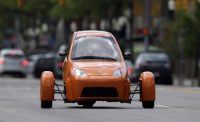 The Elio three-wheeler is now available for $7,000 pre-order