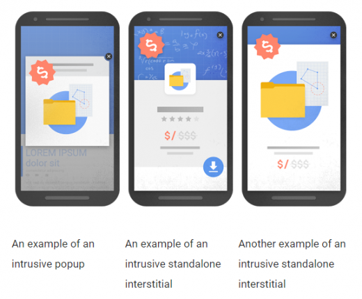 Google to Lower Rankings for Sites with Invasive Popups, Removes “Mobile-Friendly” Label