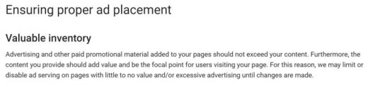 Google removes AdSense 3 ads per page limit, focuses on content to ad balance