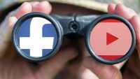 How many videos top publishers post daily to Facebook, YouTube