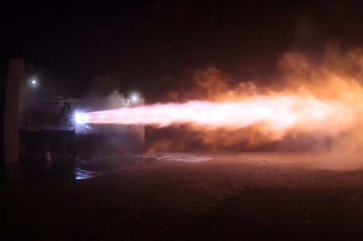 SpaceX test-fires ‘Raptor’ rocket that will take humans to Mars