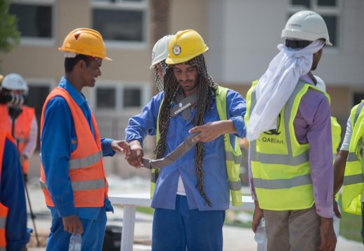 Emerson provides UAE workers with neck-cooling wearables