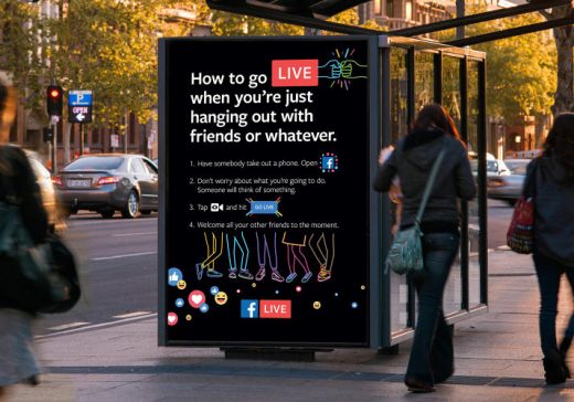 Facebook Encourages More Live Broadcasts With New Ad Campaign