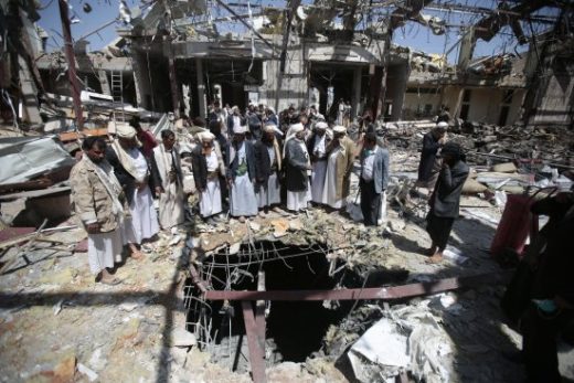 Saudi-Led Coalition Blames ‘Wrongful Information’ From Yemeni Party for Funeral Bombing