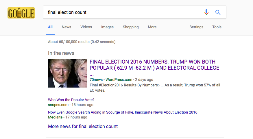 Google Scraps 'In The News' From Desktop Search