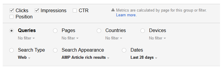 Google Search Console Adds AMP Reports