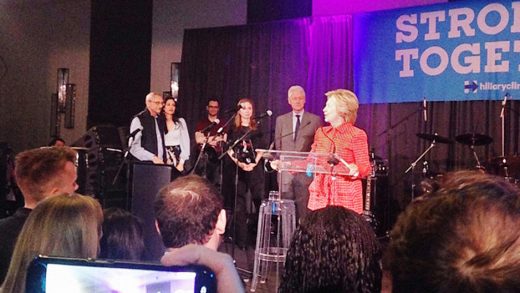 In Goodbye Speech, Clinton Says She’s Heard From People “Scared” Since Election