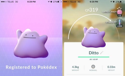Pokemon GO ‘Ditto’ Tips: How To Catch Ditto In Pokemon GO
