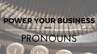 Power Your Business With Pronouns
