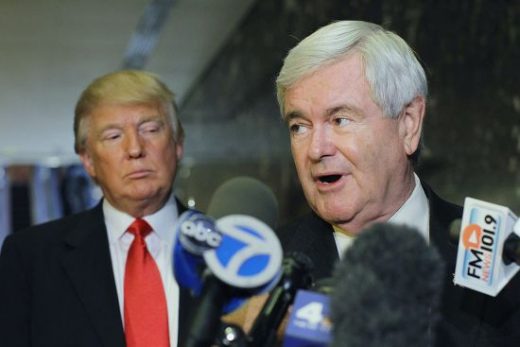 Donald Trump Is Dropping ‘Drain the Swamp,’ Newt Gingrich Says