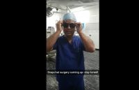 Re-live the first surgery recorded via Snapchat Spectacles