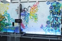 Tell this robot to graffiti a wall for you