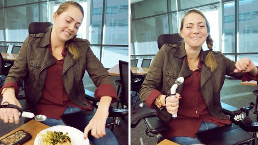 Verily Created A Spoon That Helps People With Movement Disorders Eat Independently