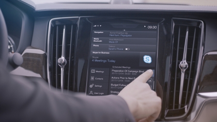 Volvo's high-end cars will come with Skype built in