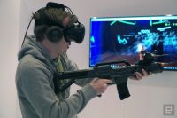 Watch HTC Vive’s wireless VR adapter and object tracker in action