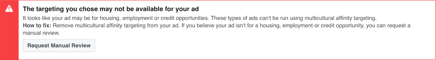 Facebook’s ad policies revised to encourage inclusion and diversity