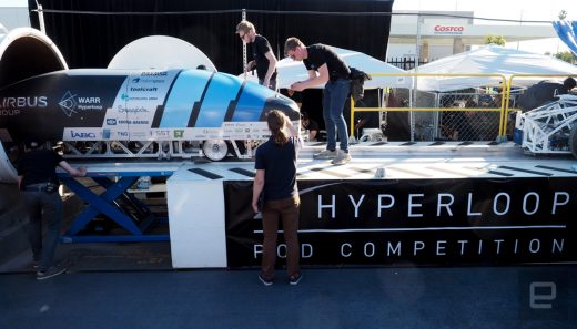 SpaceX’s Hyperloop competition finally puts pods in the tube