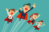 The Business of the Brain on the Internet: Single Super Star or a Solid Team to Succeed