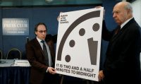 The Doomsday Clock is the closest to midnight since 1953