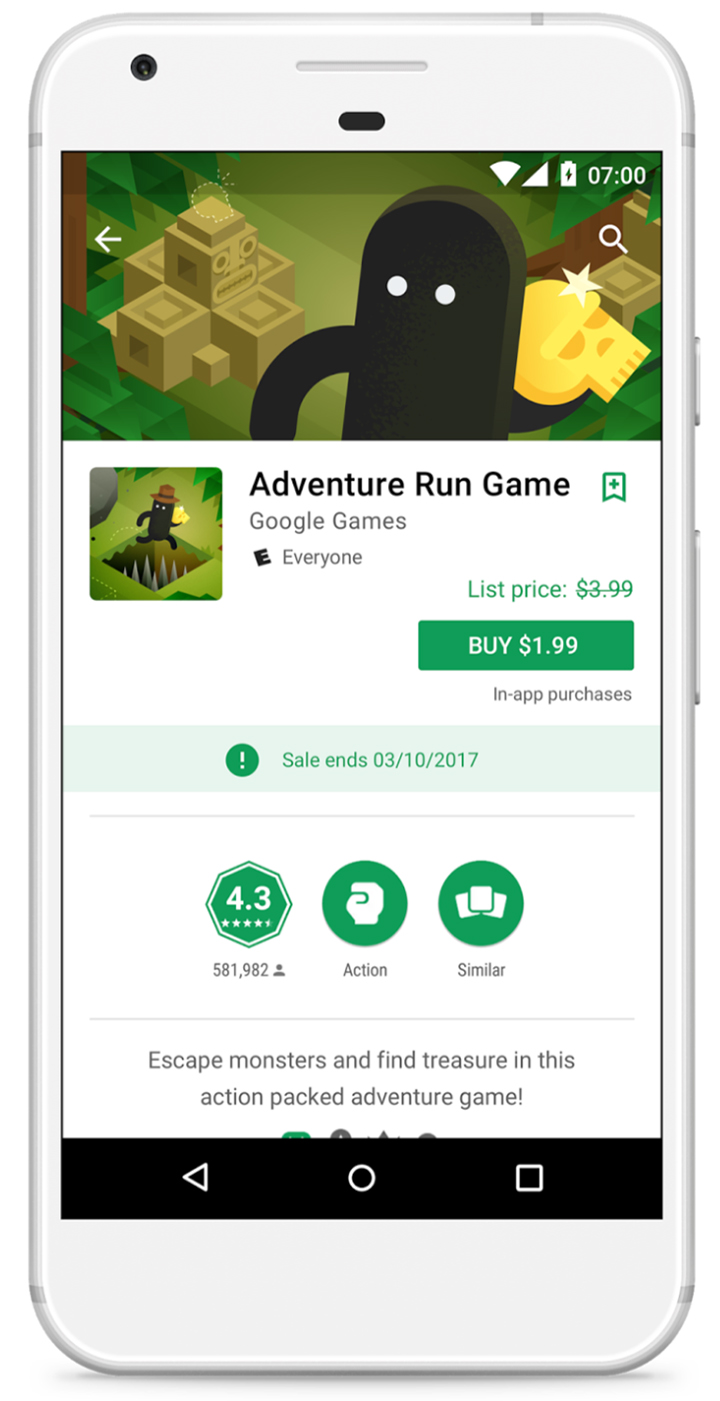 Google Play Store Promoting Games Based On Engagement