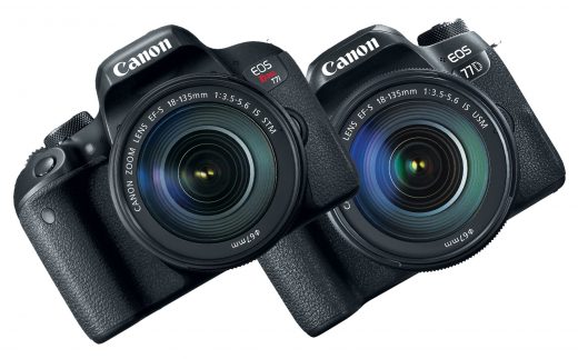 Canon’s latest DSLRs are the EOS 77D and Rebel T7i