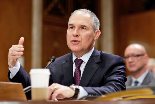 Climate change skeptic Scott Pruitt confirmed as EPA Administrator