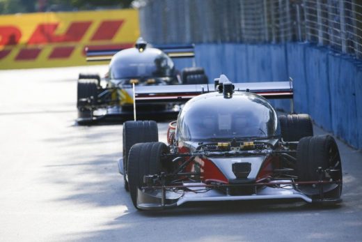 First autonomous Roborace event ends with a self-driven crash