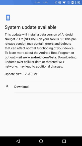 Nexus 6P Android 7.1.2 Nougat Beta Missed A Really Important Feature