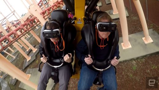 Six Flags’ new VR roller coaster is both breathtaking and broken